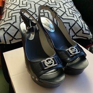 Michael Kors Sling Wedges